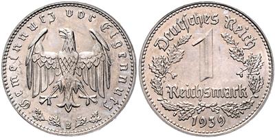 1 Reichsmark 1939 B, Wien - Münzen und Medaillen