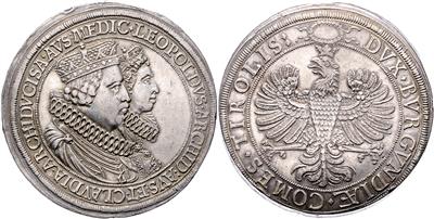 Eh. Leopold und Claudia von Medici - Coins and medals