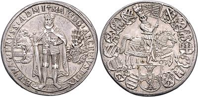 Eh. Maximilian als Hochmeister des Deutschen Ritterordens - Münzen und Medaillen