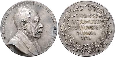 Festschiessen zum 40-jährigen Schützenjubiläum des kaiserlichen Rates Max Gerstle vom Admonter Schützenverein 1912 - Coins and medals