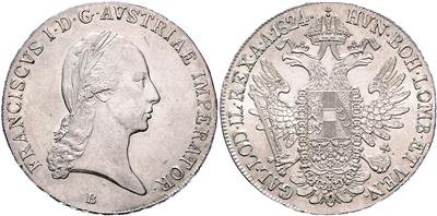 Franz I. - Coins and medals