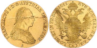 Franz I. GOLD - Coins and medals