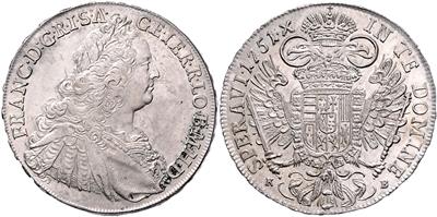 Franz I. Stefan - Monete e medaglie