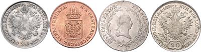 Franz II./I.- Münzstätte Wien - Monete e medaglie