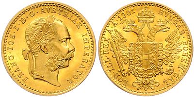 Franz Josef I. GOLD - Mince a medaile