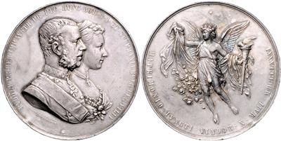 Kronprinz Rudolf und Stefanie - Coins and medals