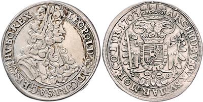 Leopold I. - Coins and medals