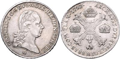 Leopold II. - Mince a medaile
