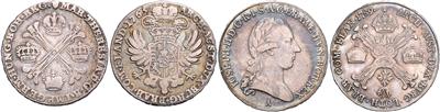 Maria Theresia/Josef II. - Coins and medals