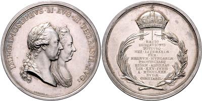 Maria Theresia und Josef II. - Coins and medals