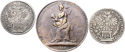 Zeit Maria Theresia - Coins and medals
