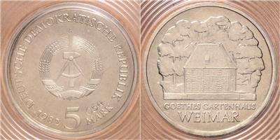 5 Mark 1982 - Mince a medaile