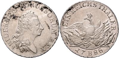 Brandenburg- Preußen, Friedrich II. 1740-1786 - Mince a medaile