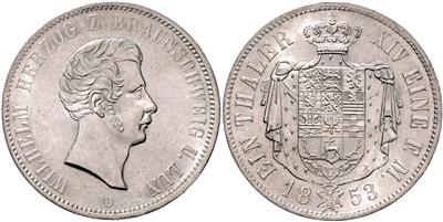 Braunschweig, Wilhelm 1831-1884 - Monete e medaglie