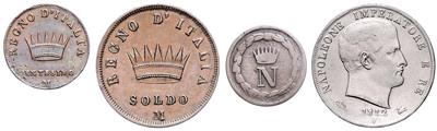 Italien, Königreich unter Napoleon I. 1805-1814 - Coins and medals