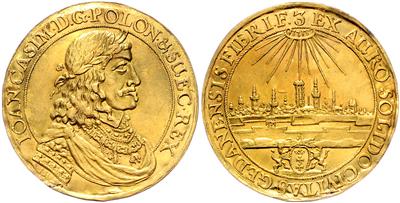 Johann Casimir 1649-1668 GOLD - Mince a medaile