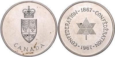 Kanada - Mince a medaile