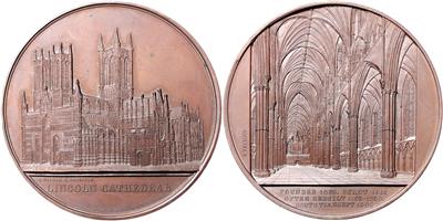 Lincoln- Lincoln Cathedral - Münzen und Medaillen