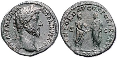 Marcus Aurelius 161-180 - Coins and medals