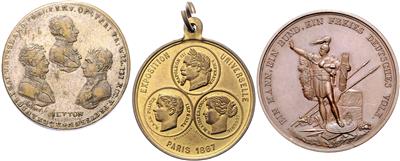 Medaillen, Plaketten und Jetons - Münzen und Medaillen
