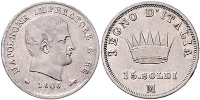 Napoleon I. 1805-1814 - Mince a medaile