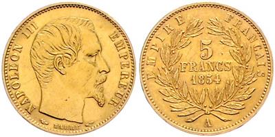 Napoleon III. 1852-1870 GOLD - Münzen und Medaillen