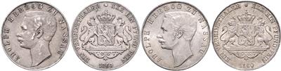 Nassau, Adolph 1839-1866 - Münzen und Medaillen
