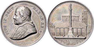 Papst Pius IX. 1846-1878 - Monete e medaglie