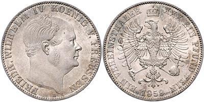Preussen, Friedrich Wilhelm IV. 1840-1861 - Münzen und Medaillen