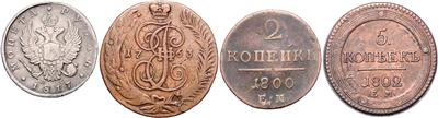 Rußland vor Nikolaus II. - Mince a medaile