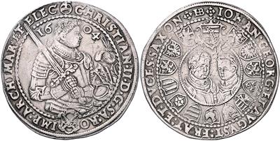 Sachsen A. L., Christian II., Johann Georg und August 1591-1611 - Monete e medaglie