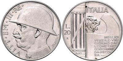 Vittorio Emanuele III. 1900-1946 - Coins and medals