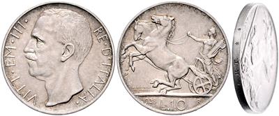 Vittorio Emanuele III. 1900-1946 - Mince a medaile