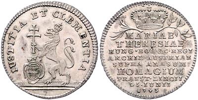 Habsburgische Silberjetons - Coins and medals