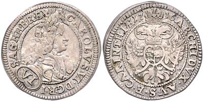 Karl VI - Monete e medaglie