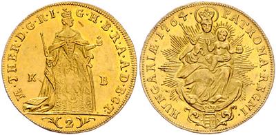 Maria Theresia 1740-1780 GOLD - Coins and medals