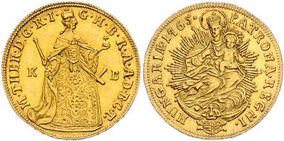Maria Theresia, GOLD - Münzen und Medaillen