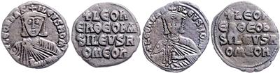 Byzantinische Folles aus Constantinopolis - Mince a medaile