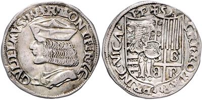 Casale-Montferrat, Guglielmo II. 1494-1518 - Münzen und Medaillen