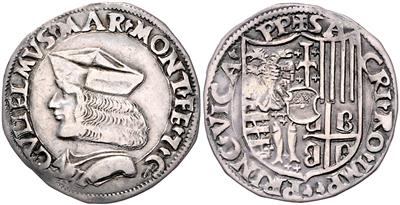 Casale-Montferrat, Guglielmo II. 1494-1518 - Mince a medaile
