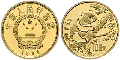 China, Volksrepublik GOLD - Mince a medaile