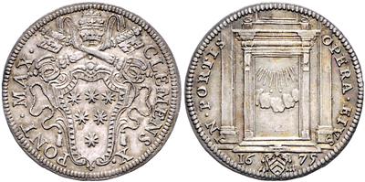 Clemens X. 1670-1676 - Coins and medals