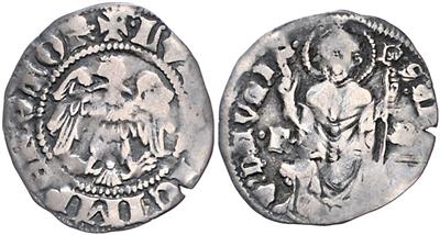 Como, Franchino I. Rusca 1327-1335 - Mince a medaile