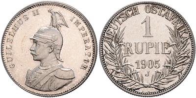 Deutsch Ost Afrika, Wilhelm II. 1888-1918 - Coins and medals
