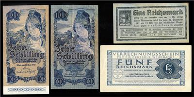 Dokumentaion der Währungsreform 1945 - Monete e medaglie
