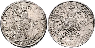 Friedberg, Hans Eitel Diede zum Fürstenstein 1671-1685 - Coins and medals