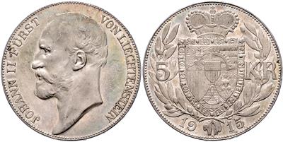 Johann II. 1858-1929 - Monete e medaglie