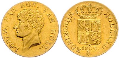 Kgr. Holland, Lodewijk Napoleon 1806-1810. GOLD - Münzen und Medaillen