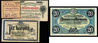 Kriegsgefangenen/Lagergeld 1. WK 1915-1918 - Monete e medaglie