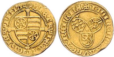 Mainz, Kurf. und Bm. Dietrich II. von Isenburg 1459-1461. GOLD - Coins and medals